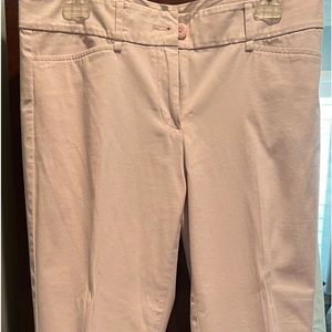 Ann Taylor crop light pink pants